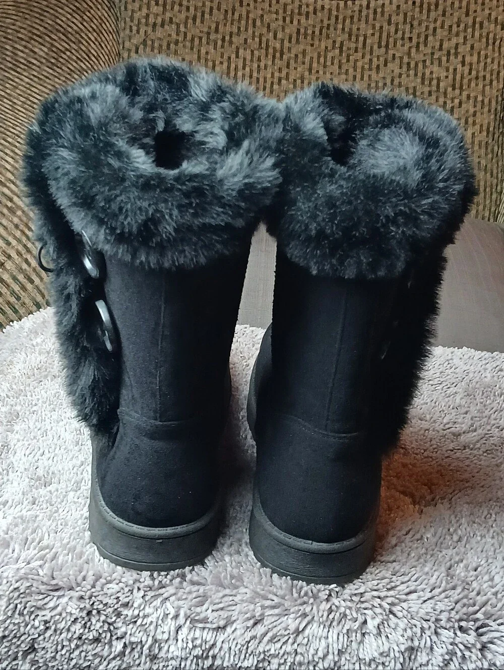 COZY SO ABIGAIL WOMEN'S FAUX FUR WINTER BOOTS